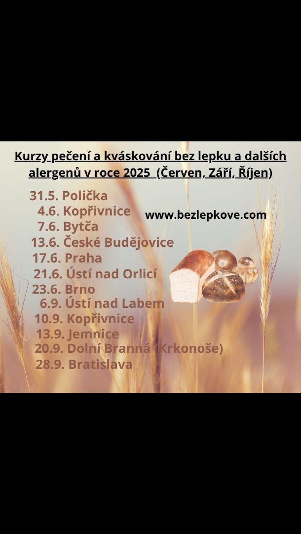 Přátelé, posílám aktuální seznam kurzů, průběžně budu doplňovat podzim.https://bezlepkove.com/category/bezlepkove-kurzy/
#bezlepku #glutenfree #celiakie #bezlepkovadieta #bezlepkove #glutenfreeblogger #freefromgluten #foryou #glutenfreelife #singluten